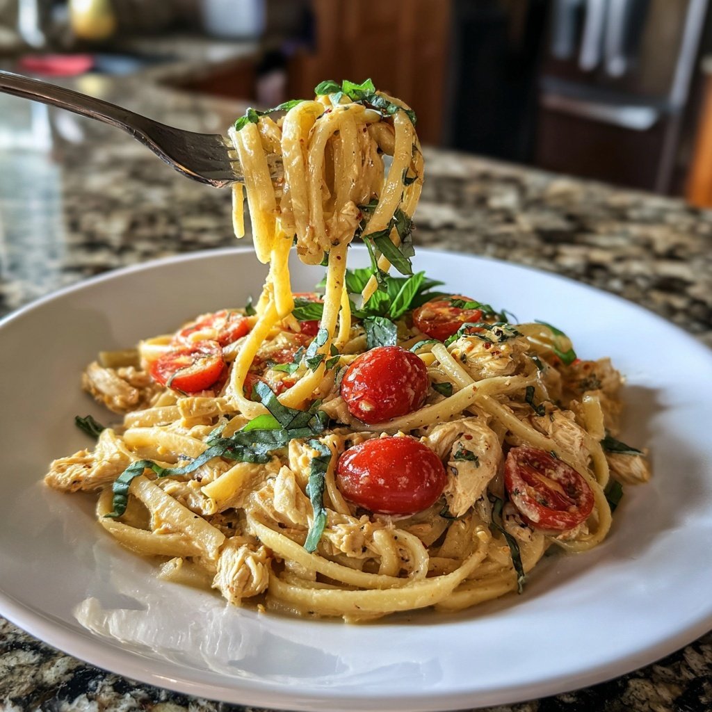 High Protein Chicken Pasta