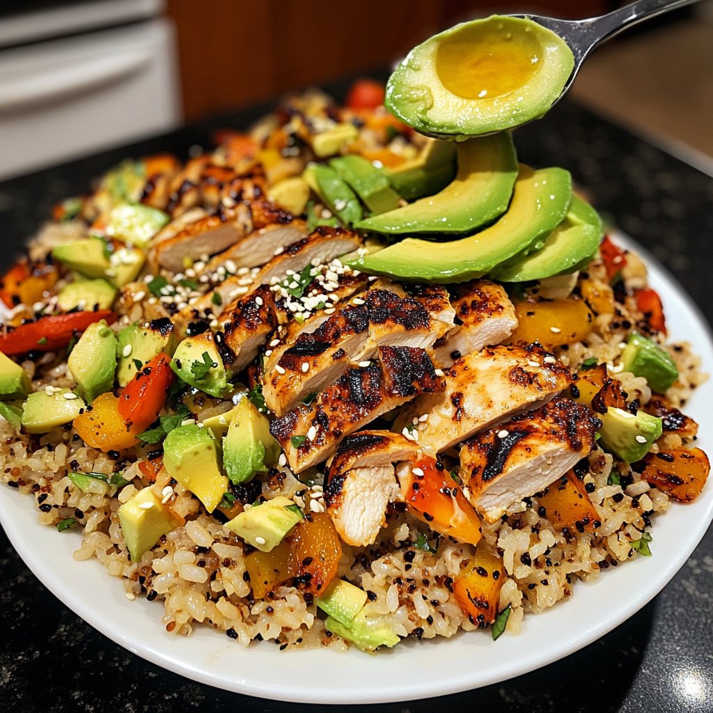 High Protein Rice Bowls