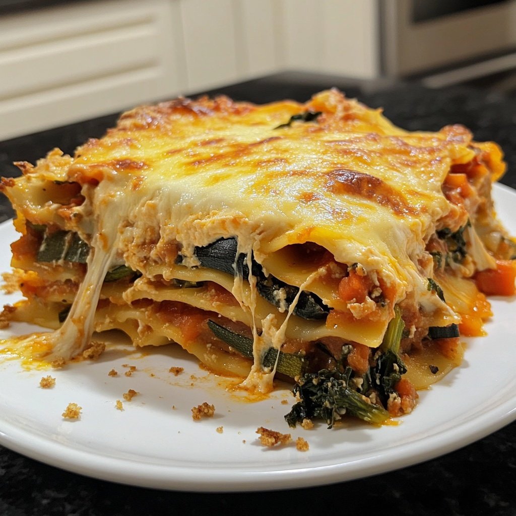 Sunday Baked Vegetable Lasagna