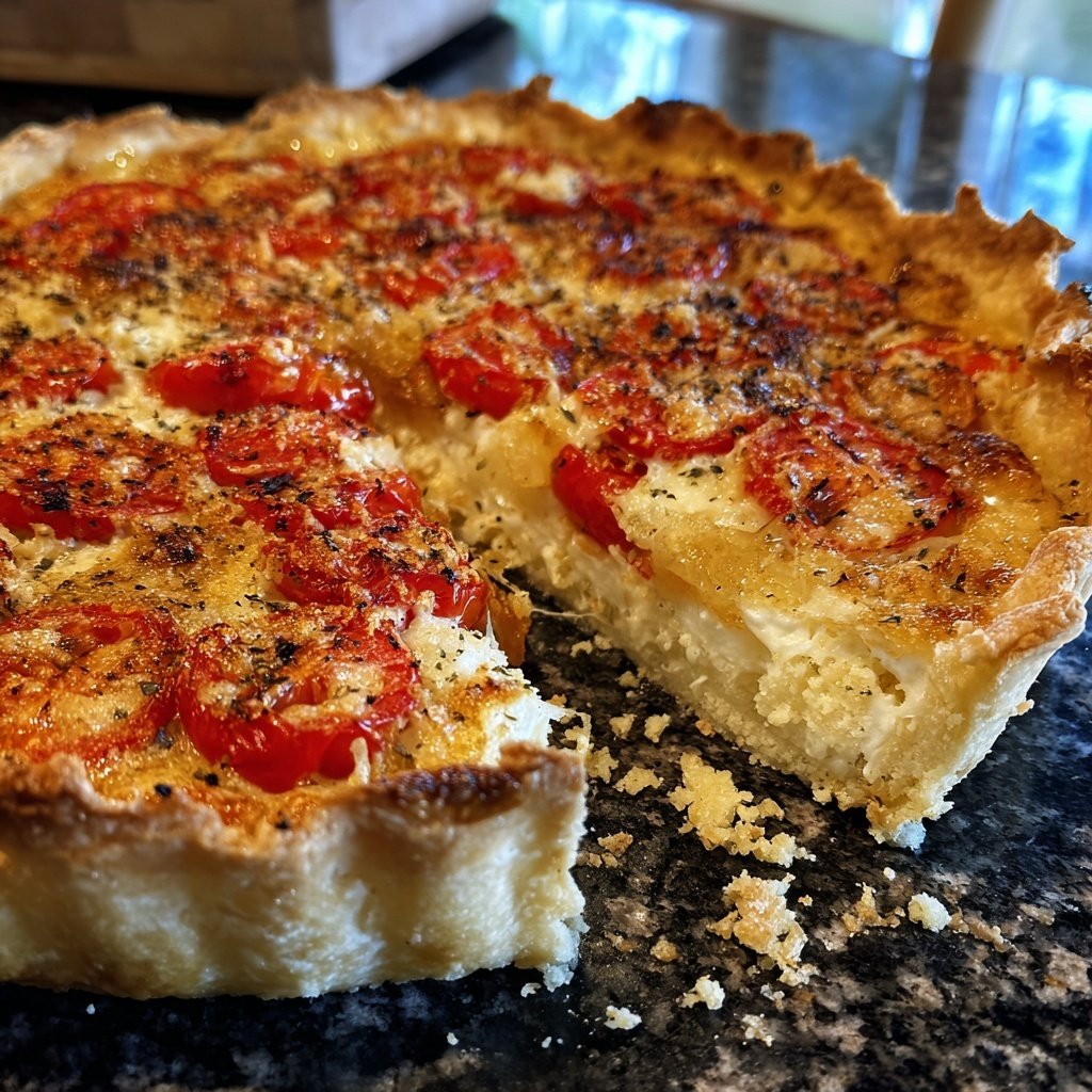 Sunday Tomato Ricotta Tart