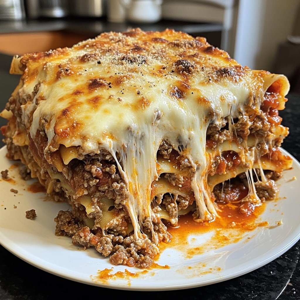 Ground Beef Lasagna