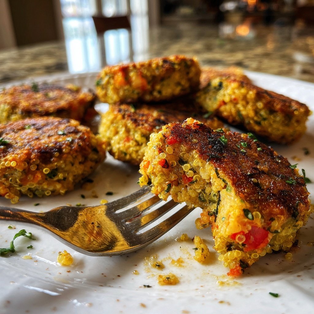 Baked Veggie Quinoa Cakes