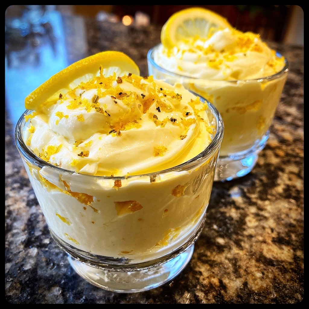 Italian Limoncello Lemon Dessert